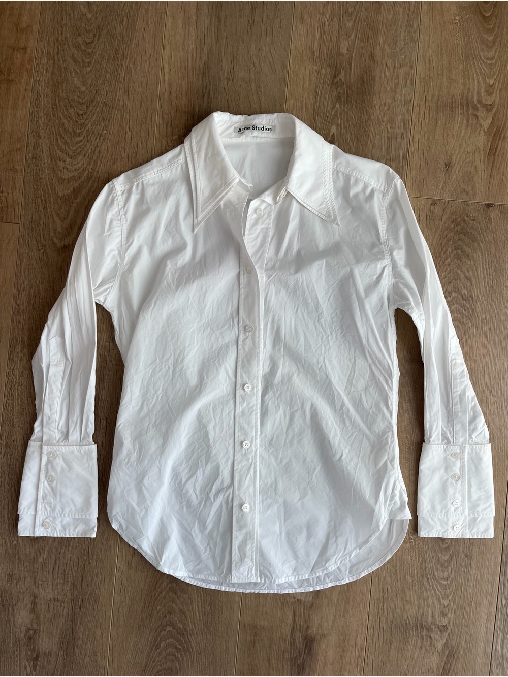 Acne Studios Roline Pop SS18 Women’s White Shirt